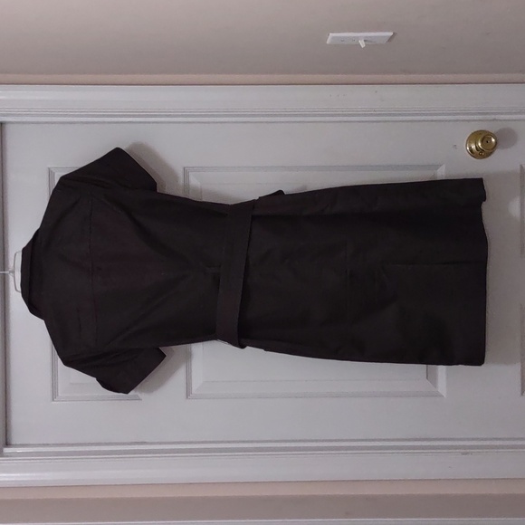 Willi Smith Brown Short Sleeved Dress Size 4 - Picture 4 of 7